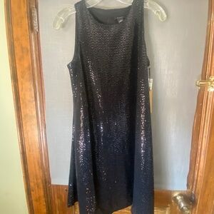 NWT. Little Black (sparkling) dress.